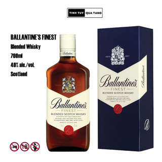 Rượu ngoại whisky Ballantine's Finest dung tích 700ml nồng độ cồn 40%