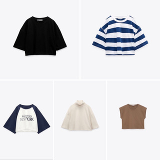 Áo thun croptop Zara chính hãng