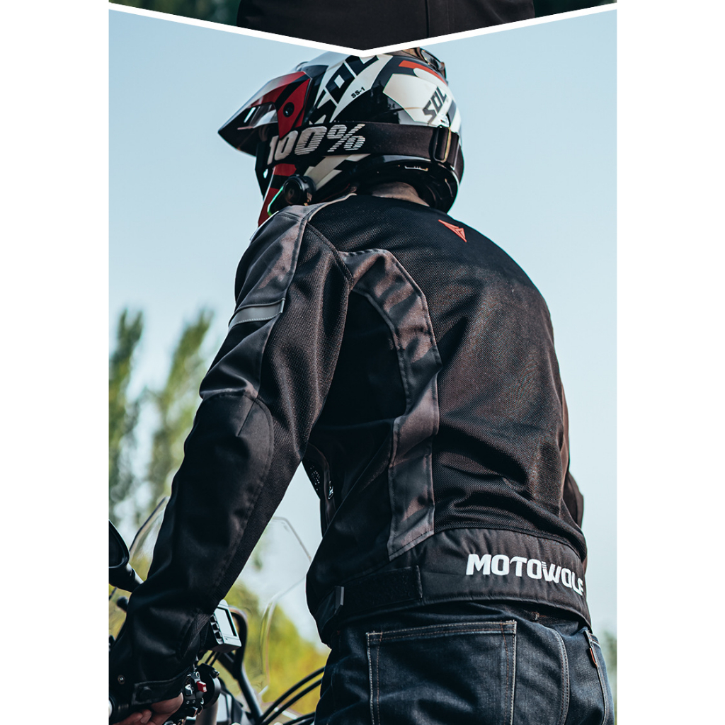 ÁO KHOÁC GIÁP CHỐNG NƯỚC MOTOWOLF MDL0515 CHÍNH HÃNG