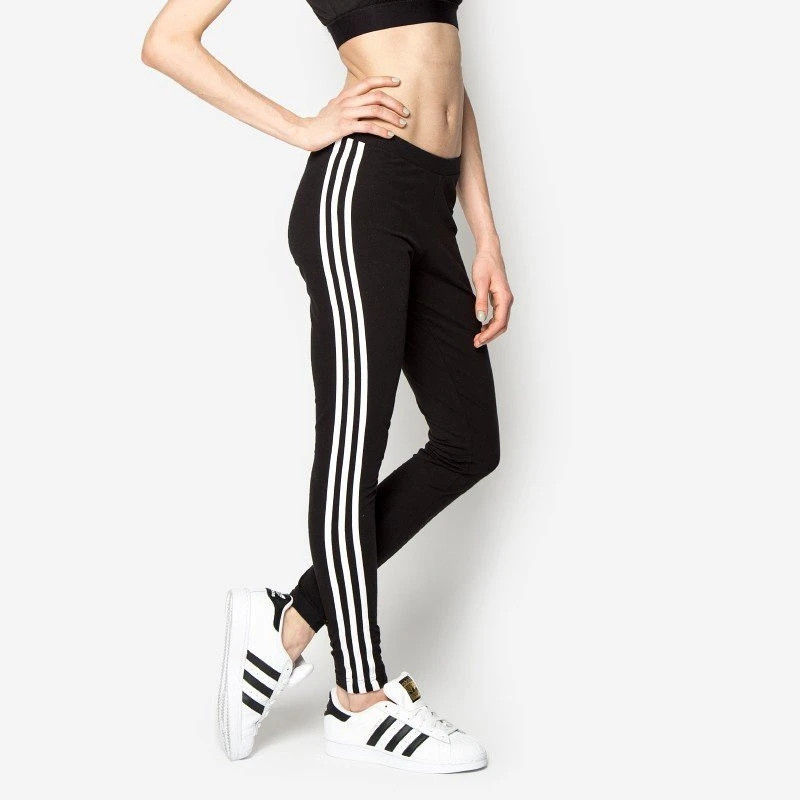 Quần nữ Legging Thể thao Originals Classic 3 Stripes leggings chính hãng chất thun con giãn thoải mái - Aries Sốp
