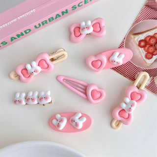 Kẹp tóc thỏ cute, kẹp tóc mỏ vịt kẹp mái mini dễ thương yuumoon