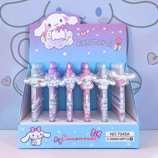 Bút viết mực gel đen ngòi 0.5mm hoạt hình Sanrio Cinnamoroll dễ thương