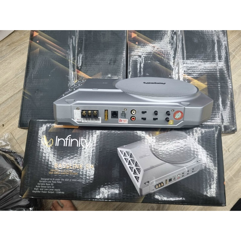 Loa bass gầm ghế INFINITY lắp trên ô tô !