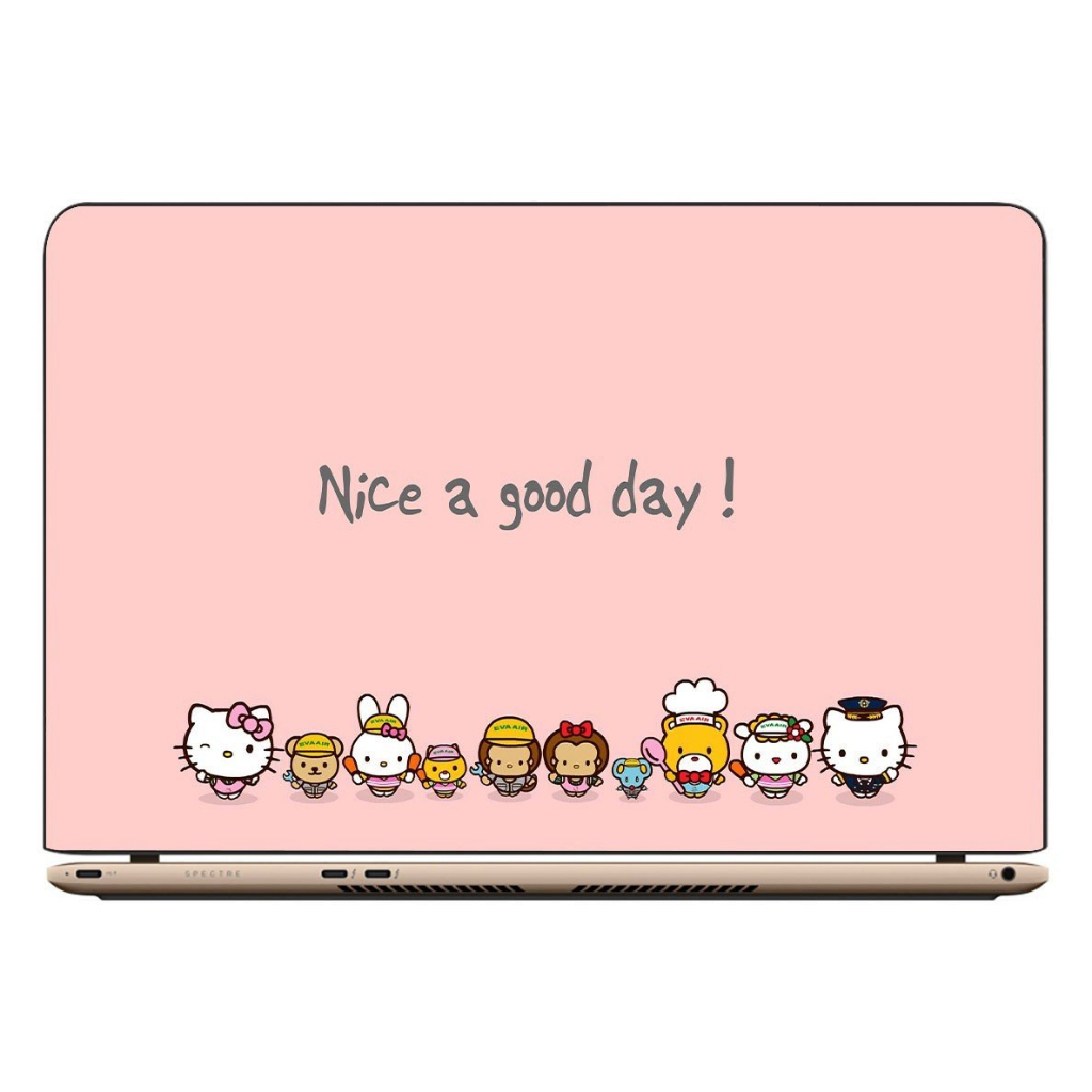 Decal dán mặt lưng LAPTOP các mẫu - KT25x40cm