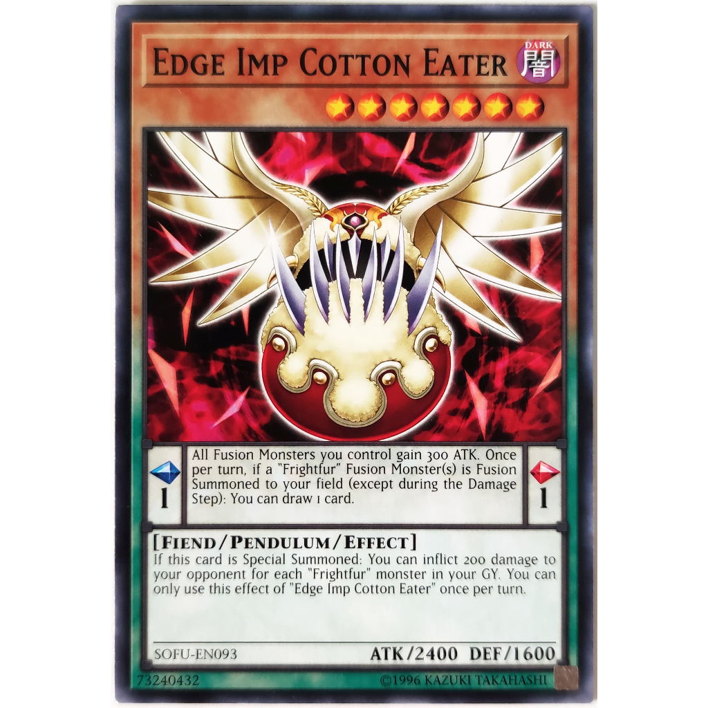 [Thẻ Yugioh] Edge Imp Cotton Eater |EN| Common