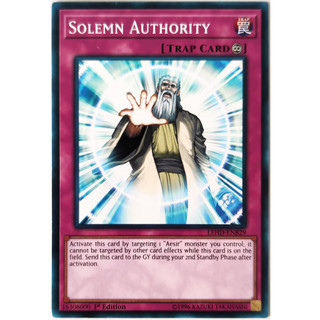 [Thẻ Yugioh] Solemn Authority |EN| Common