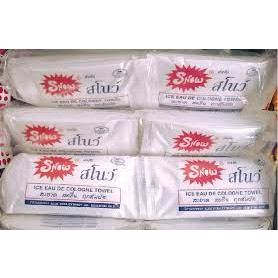 KHĂN LẠNH THÁI LAN SNOW ( LÓC 100 CÁI)