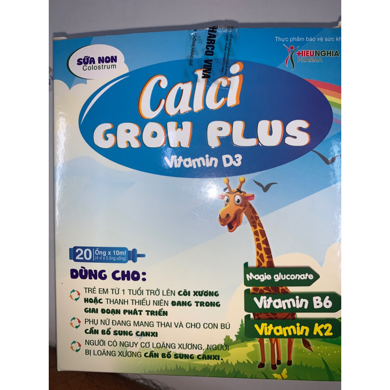 Sữa non - Colostrum - Calci Grow Plus