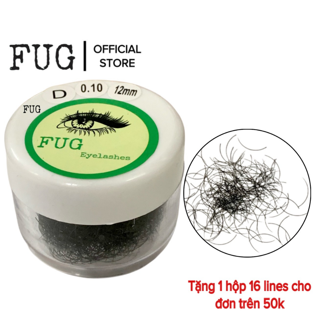 Lông mi nối FUG loại rời từng sợi