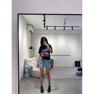 Quần short jeans - xanh nhạt/ đậm