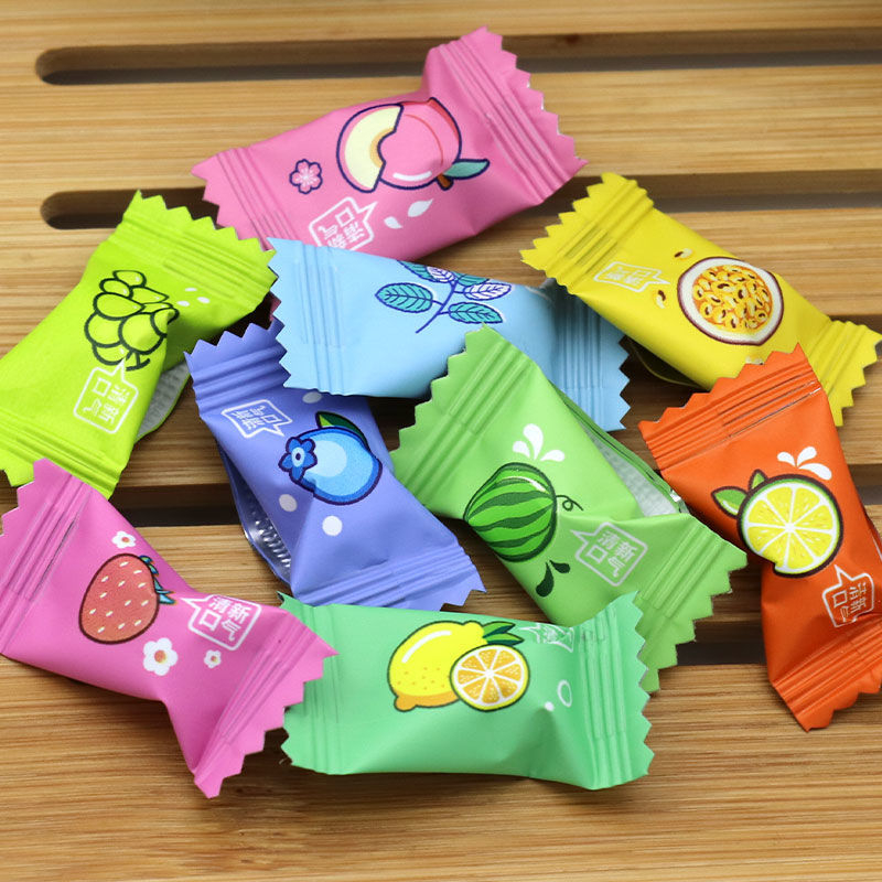 Combo 500g kẹo viên ngậm bạc hà / Kẹo viên ngậm Vitamin c vị bạc hà mát lạnh thơm ngon nhiều vị trái cây