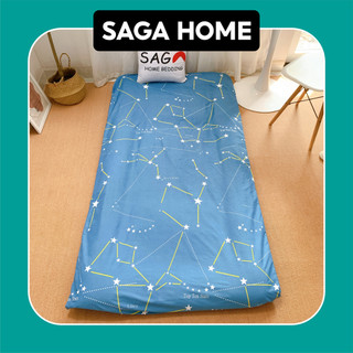 Áo Bọc Nệm Topper 2 mặt có khóa kéo tiện lợi đủ size 1m/ 1m2/ 1m4/ 1m6/1m8 x 2m chính hãng SAGA HOME