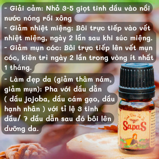 Tinh Dầu Tía Tô Sapa Secrets