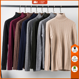 Áo len nam cổ lọ vặn thừng AL3012 kiểu dáng hàn quốc basic trẻ trung