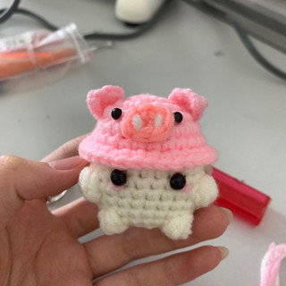 Móc khoá bé nấm kute handmade