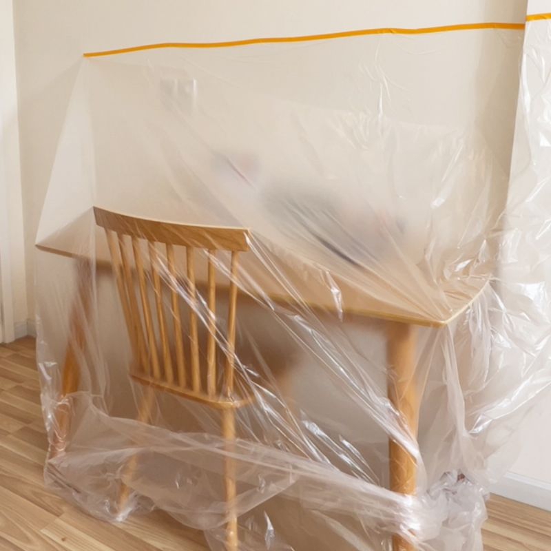 Nilong che bụi, che sơn, che đa năng có băng dính dán