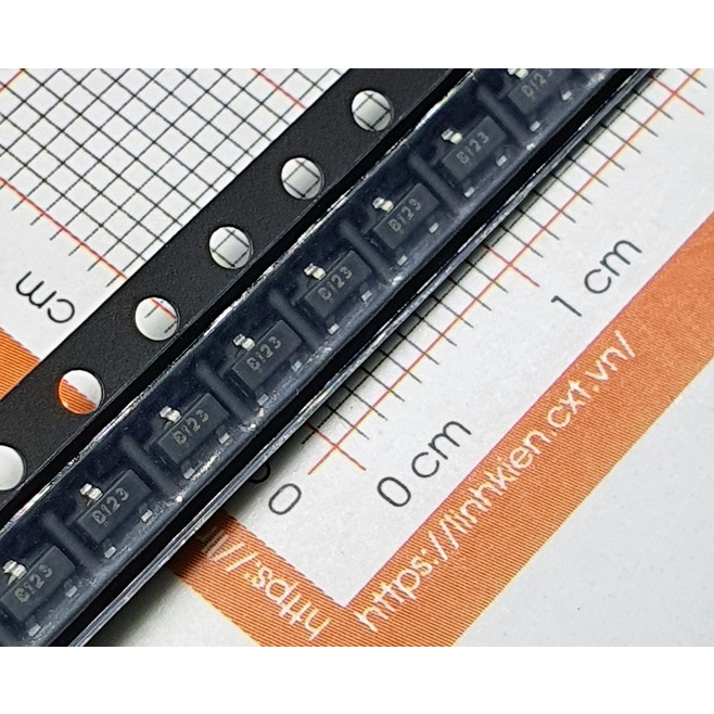 BSS123 B123 MOSFET N-CH 100V 170MA SOT23-3 (10c)
