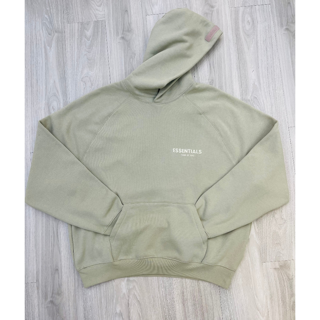 Áo Hoodie Essentials Fear Of God Sea Seafoam