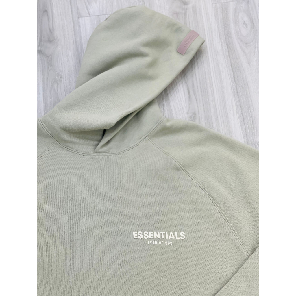 Áo Hoodie Essentials Fear Of God Sea Seafoam