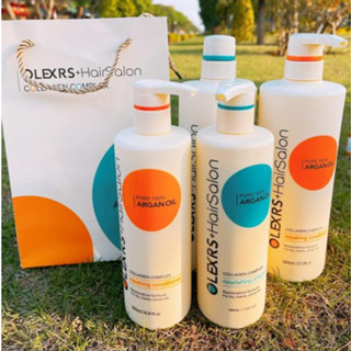 Dầu Gội Xả Olexrs Hair Salon 960ml  Tóc Khô Xơ Hư Tổn Gàu Ngăn Rụng Tóc Tinh dầu Olexrs  hấp Olexrs