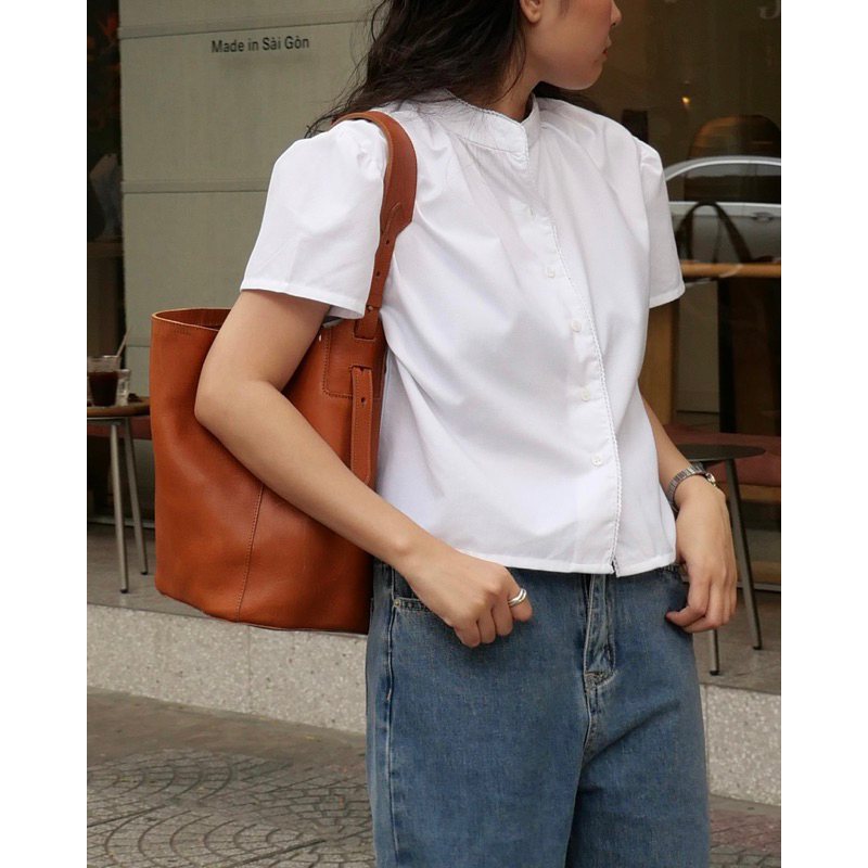 DE PLAGE - ÁO SHORT-SLEEVES BLOUSE