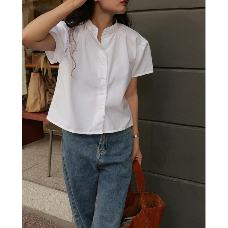 DE PLAGE - ÁO SHORT-SLEEVES BLOUSE