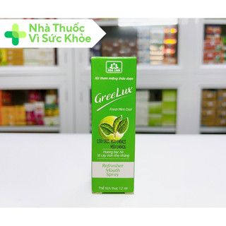 ✅ Xịt thơm miệng Greelux Hoa Linh - Chai 12ml