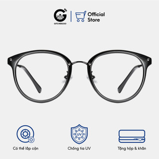 Gọng kính cận nam/nữ Gitchee-Goo Sandy gọng nhựa mắt oval