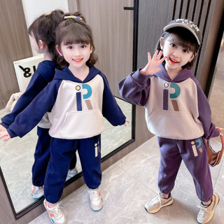 Bộ quần áo nỉ hoodie bé gái 6-14 tuổi từ 18-52kg mẫu RSI. Set bộ đồ bé gái, bộ quần áo bé gái, set bộ quần áo thu đông