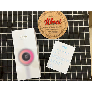 [TẶNG PIN] Lightstick Twice ver 3 Hàng Official CandyBong Z (gậy cổ vũ Twice)