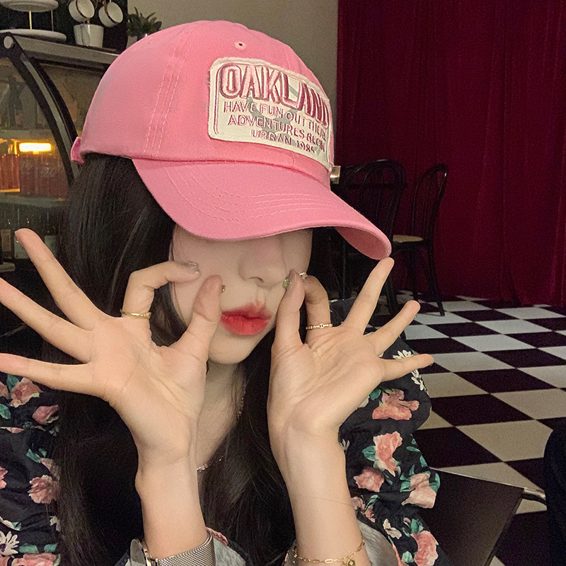 Mũ lưỡi trai thêu OAKLAND chất kaki TA STORE