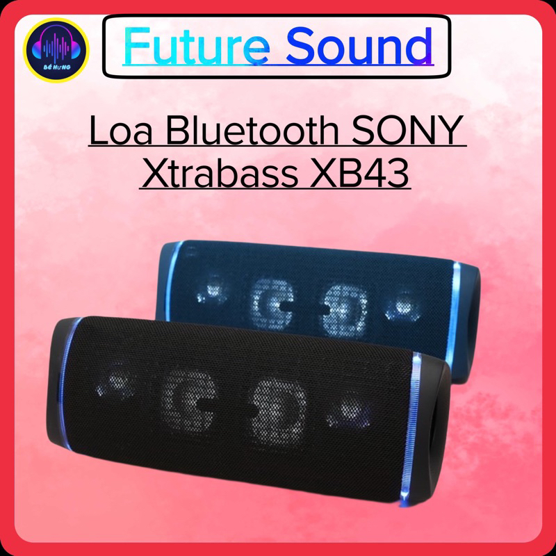 NEW - FULL BOX - Loa di động Sony SRS-XB43 với EXTRA BASS hàng chính hãng