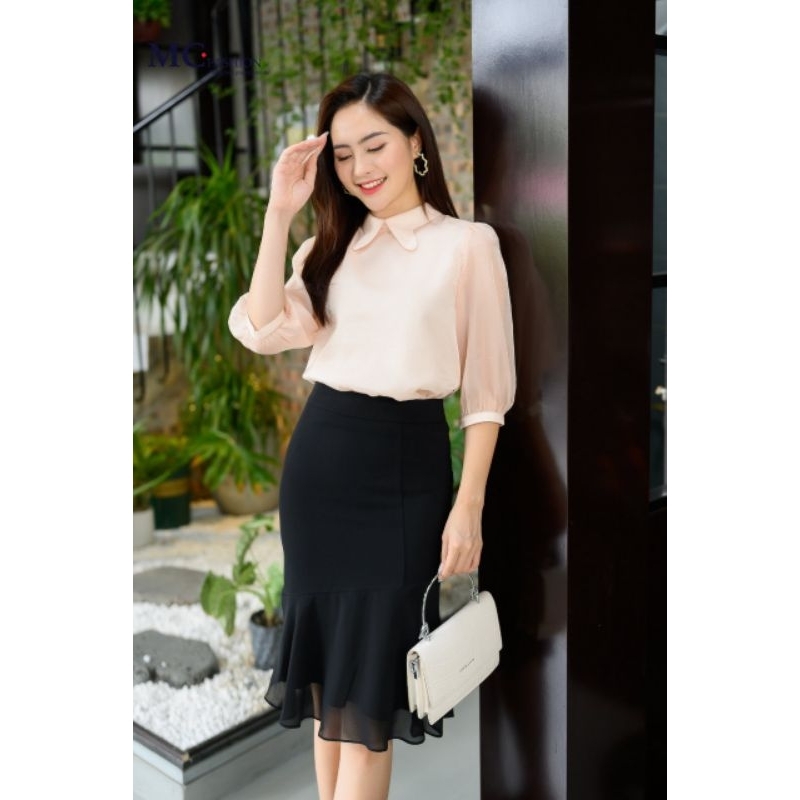 Áo Kiểu Tay Lở MC Fashion Ta1112