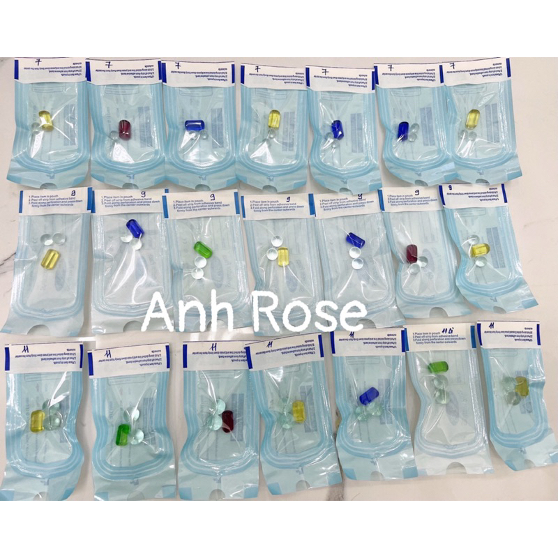 Bi Đá thuỷ tinh bộ 3v