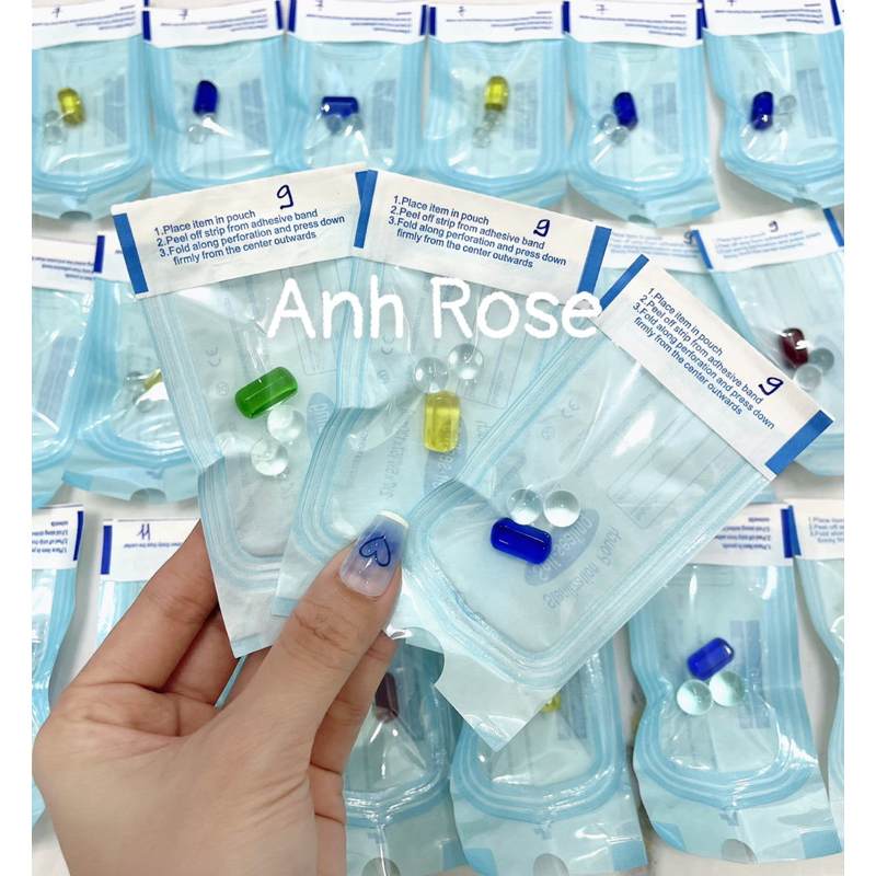 Bi Đá thuỷ tinh bộ 3v