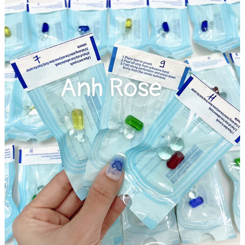 Bi Đá thuỷ tinh bộ 3v