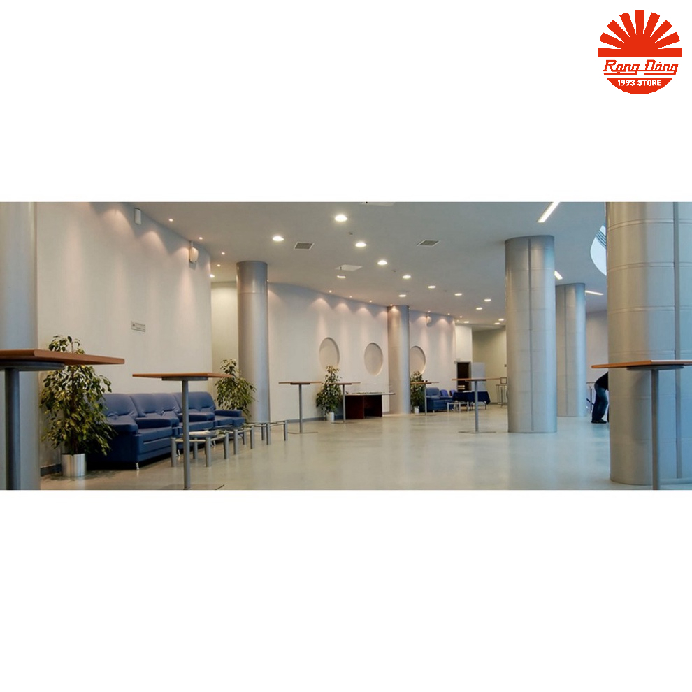 Đèn LED Panel tròn đổi màu 90/7W Rạng Đông khoét lỗ 90mm siêu sáng Model PT05 ĐM 90/7W 2 màu viền vàng viền bạc