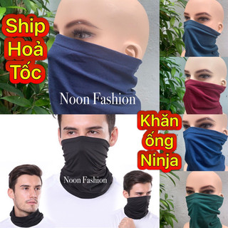 Khẩu trang NINJA chống nắng FULL mặt có dây đeo tai không lo tuột [NOON Fashion]