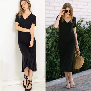 [virusplussize]Đầm thun lụa Fashion NOVA xuất xịn bigsize