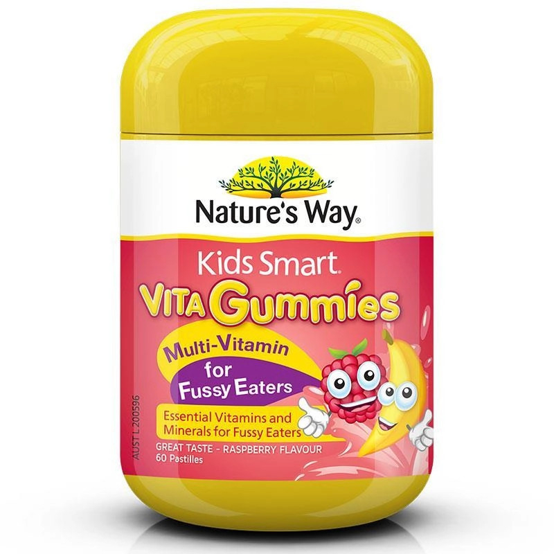 Kẹo Dẻo Các Loại Nature's Way Gummies của Úc 60 Viên