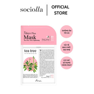 Mặt nạ kiềm dầu & ngừa viêm tràm trà ariul 7 days plus mask tea tree 20 gr