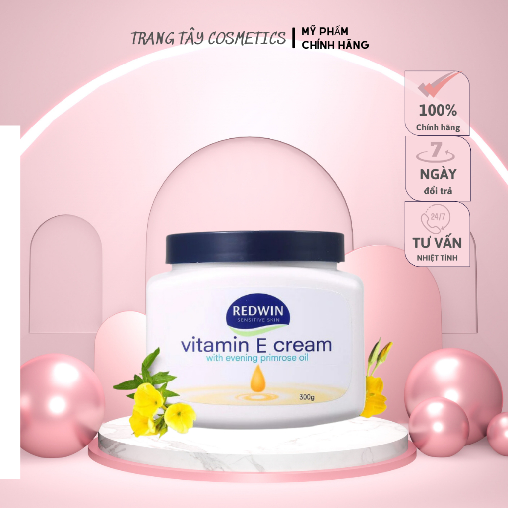Kem dưỡng da  vitamin E Úc REDWIN 300gr