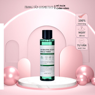 Nước hoa hồng Some By Mi AHA-BHA-PHA 30 Days Miracle Toner cho da mụn
