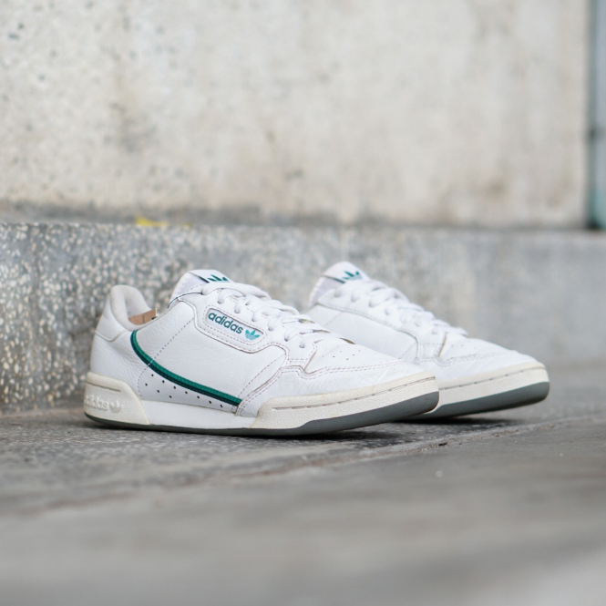 Giày Thể Thao Nam ADIDAS CONTINENTAL 80 WHITE GREEN EF5990 - GIÀY CŨ CHÍNH HÃNG