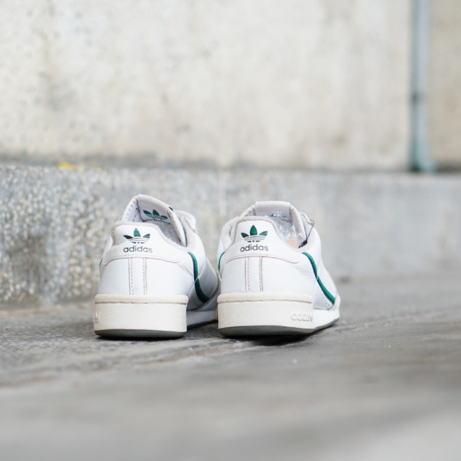 Giày Thể Thao Nam ADIDAS CONTINENTAL 80 WHITE GREEN EF5990 - GIÀY CŨ CHÍNH HÃNG