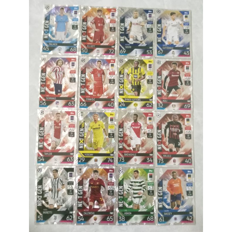 Thẻ cầu thủ Match Attax 22/23