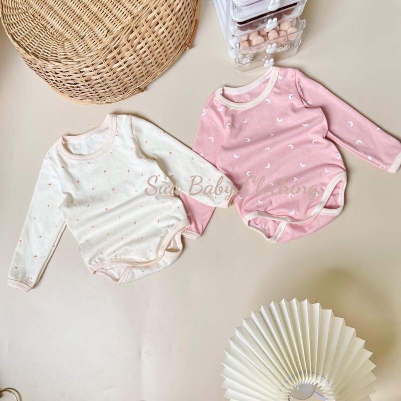 Body dài tay thu đông cho bé 0-18tháng