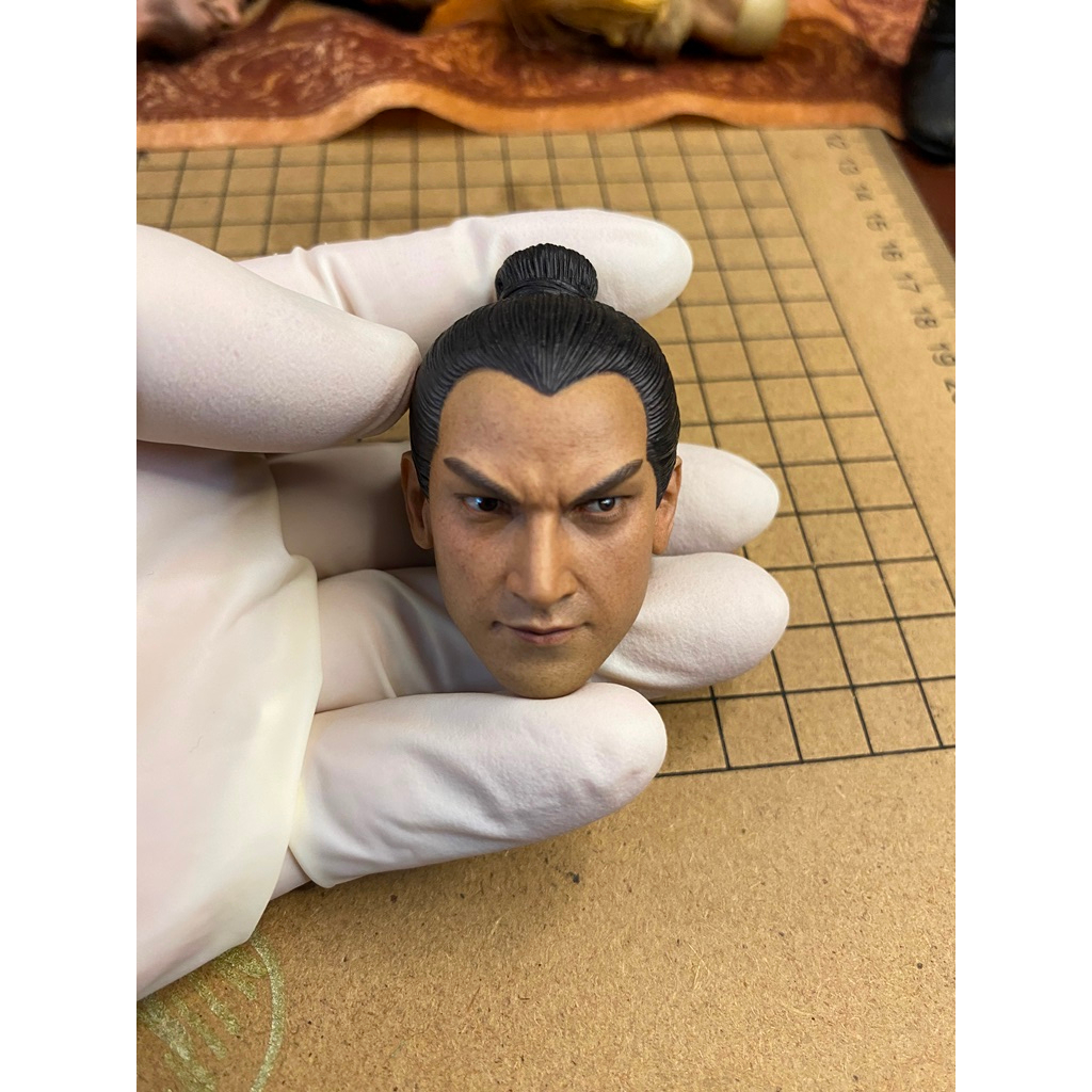 Mô hình 1/6 cổ trang head trương cáp haoyutoys fz art ( bản không râu)