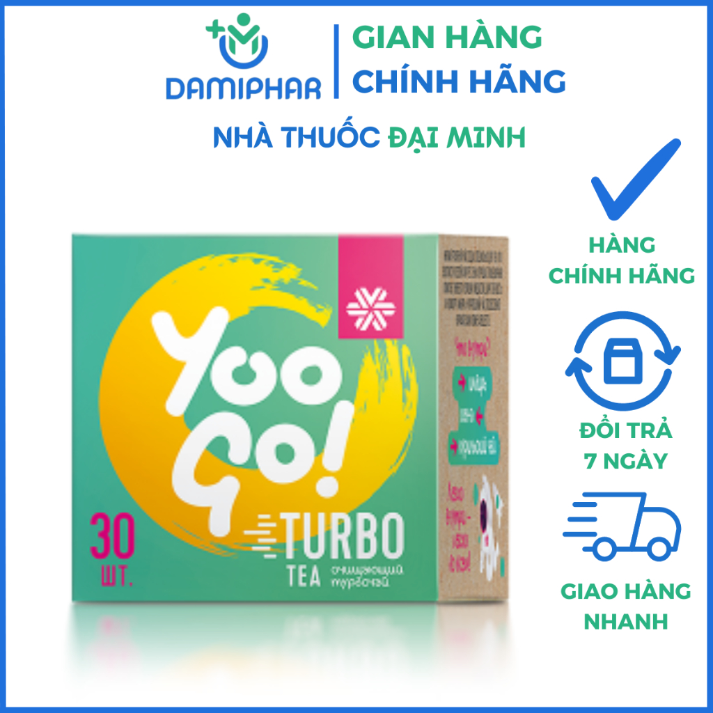 Trà Thảo Mộc YOO GO Turbo Tea - Hỗ Trợ Tiêu Hóa Và Nhuận Tràng
