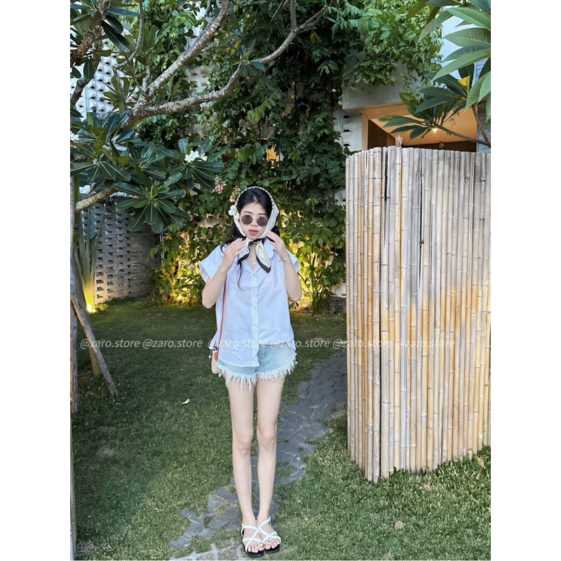 Sơ mi tay hến Korea